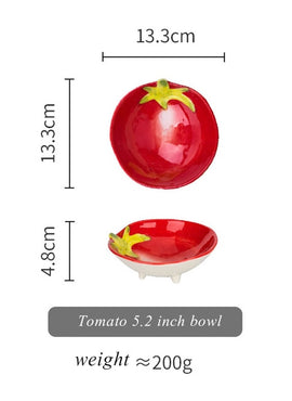 Bol en forme de légumes