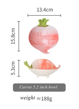Bol en forme de légumes