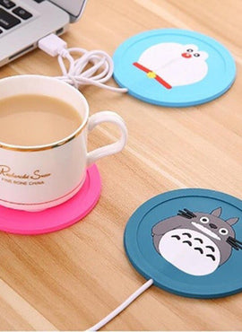 Sous-verre chauffant