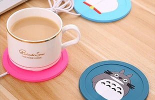 Sous-verre chauffant