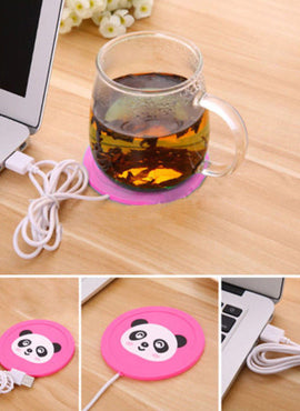 Sous-verre chauffant