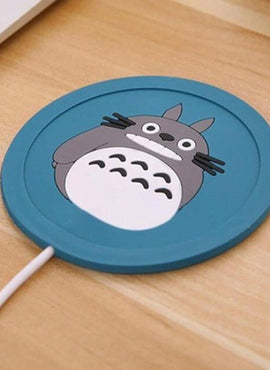 Sous-verre chauffant