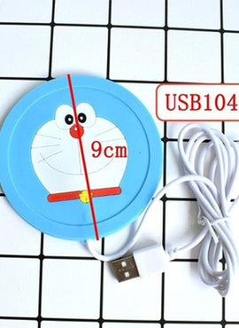 Sous-verre chauffant