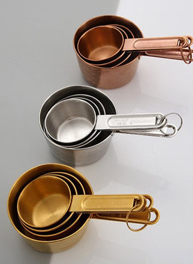 Cuillères à mesure en inox 4 pcs