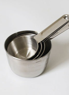 Cuillères à mesure en inox 4 pcs