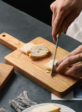 Planche à découper en bois de cerisier 2 pcs