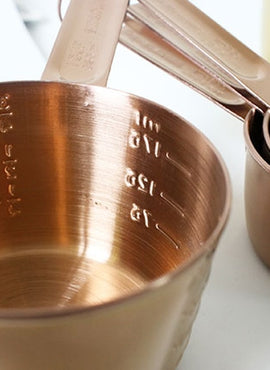 Cuillères à mesure en inox 4 pcs