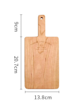 Planche à découper en bois de cerisier 2 pcs